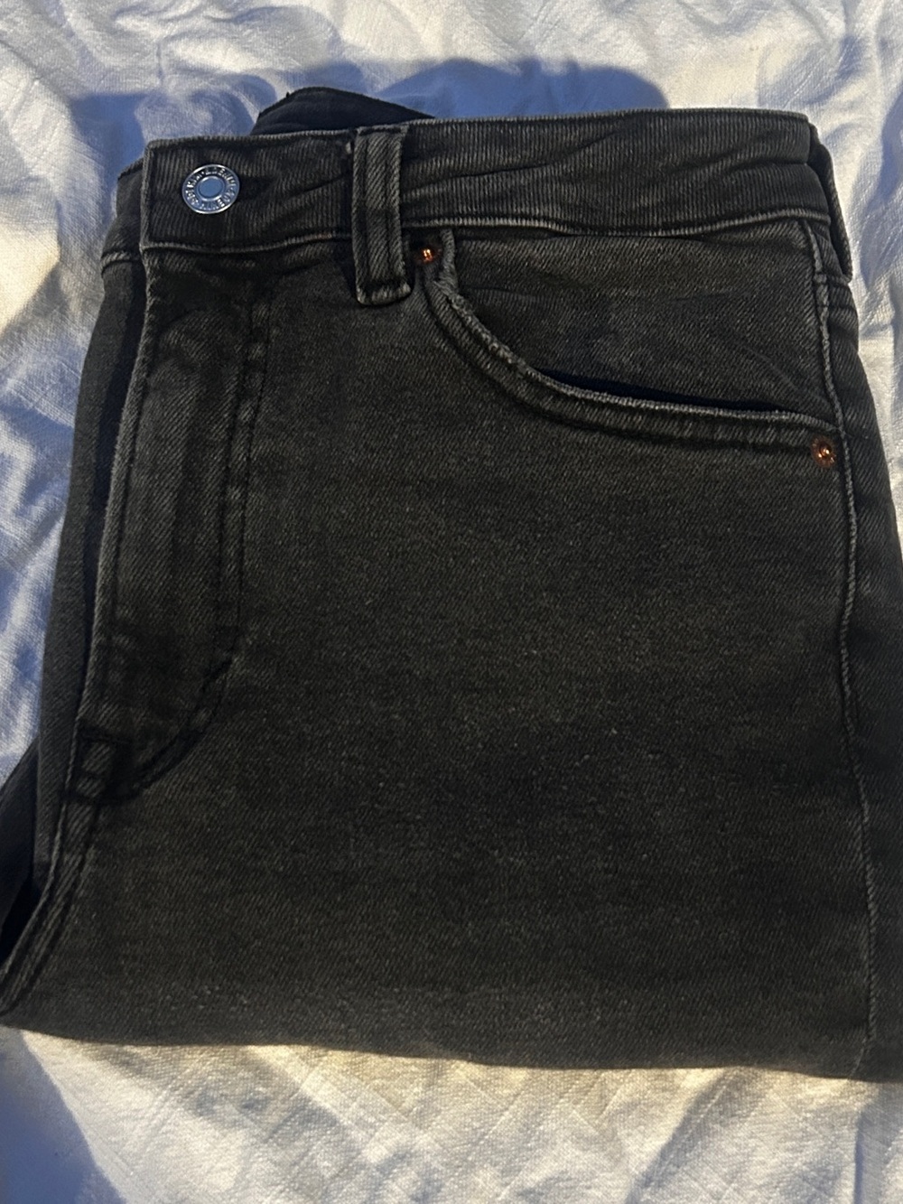H&M Women's High-Rise Black Jeans